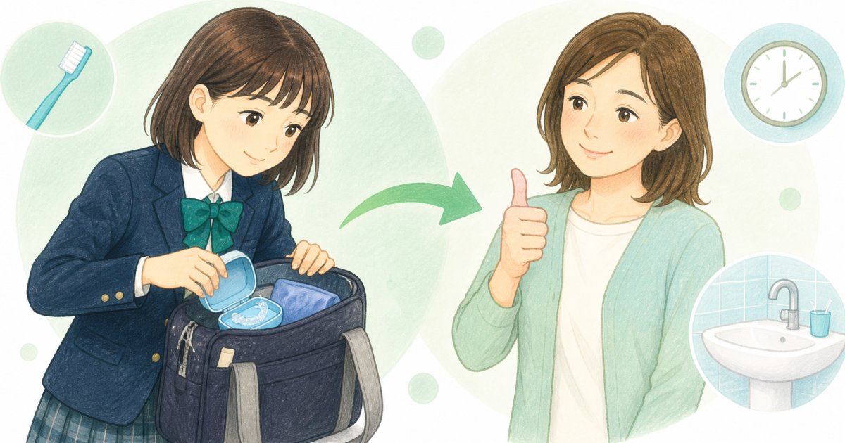 10代に後戻りが起こりやすい理由と保定装置の重要性